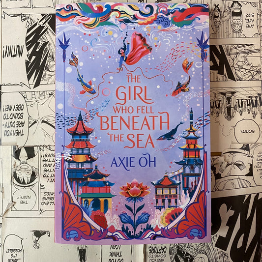 The Girl Who Fell Beneath the Sea UK Cover Paperback by Axie Oh