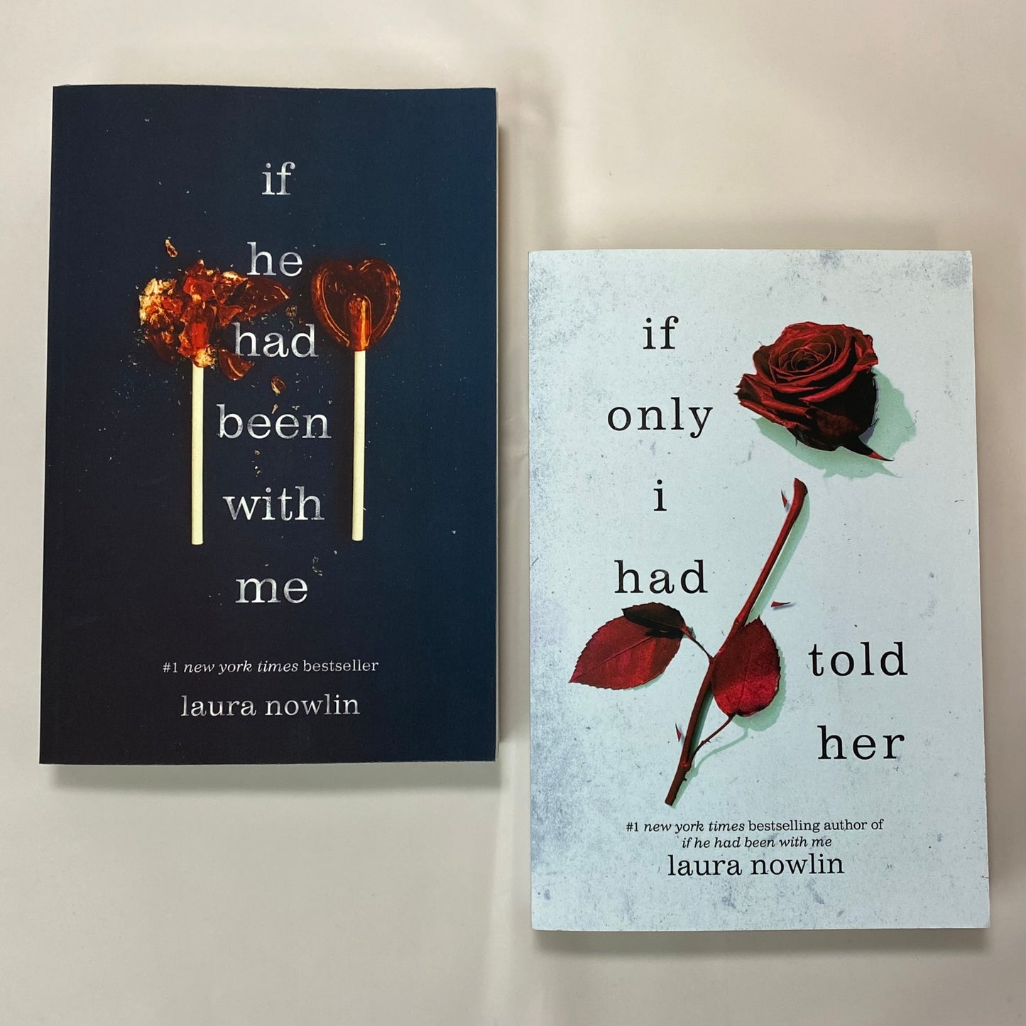 If He Had Been with Me & If Only I had Told Her Set Paperback by Laura Nowlin