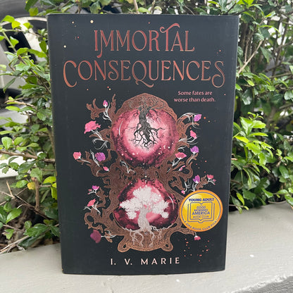Sprayed Edges! Immortal Consequences Hardcover by I. V. Marie
