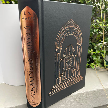 Sprayed Edges! Immortal Consequences Hardcover by I. V. Marie