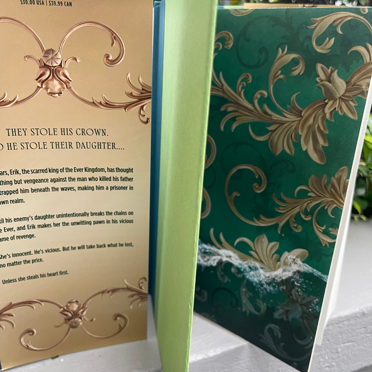 The Ever King (The Ever Seas) Hardcover by LJ Andrews