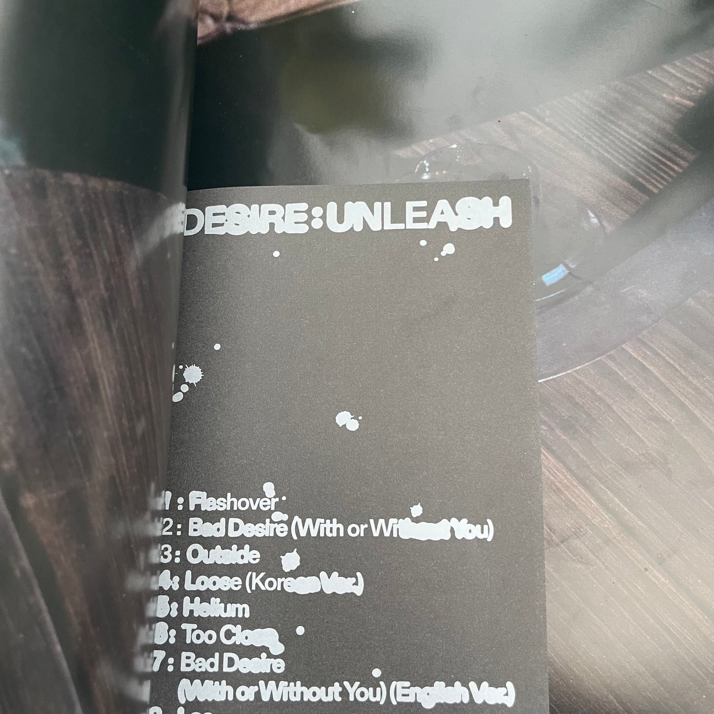 ENHYPEN DESIRE UNLEASH YOU VERSION OFFICIAL PHOTOBOOK