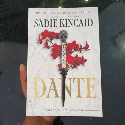 Dante A Dark Mafia Romance Novel Paperback by Sadie Kincaid