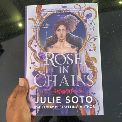 Sprayed Edges! Rose in Chains (Deluxe Limited Edition) Hardcover by Julie Soto