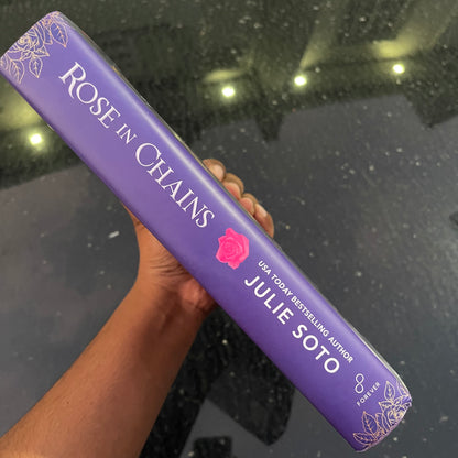 Sprayed Edges! Rose in Chains (Deluxe Limited Edition) Hardcover by Julie Soto