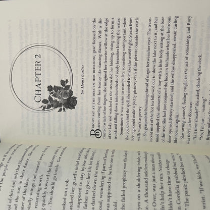 Sprayed Edges! Rose in Chains (Deluxe Limited Edition) Hardcover by Julie Soto