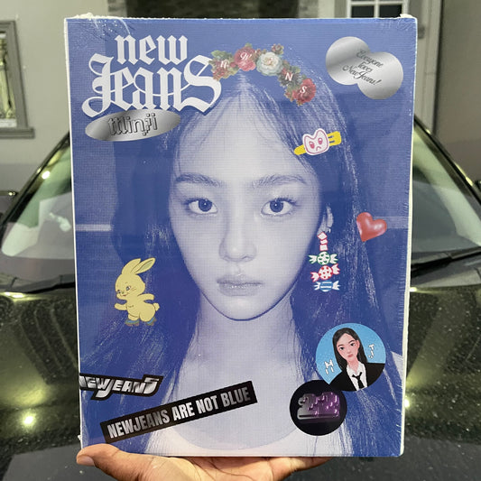 New Jeans 1st Official EP Album Bluebook Version