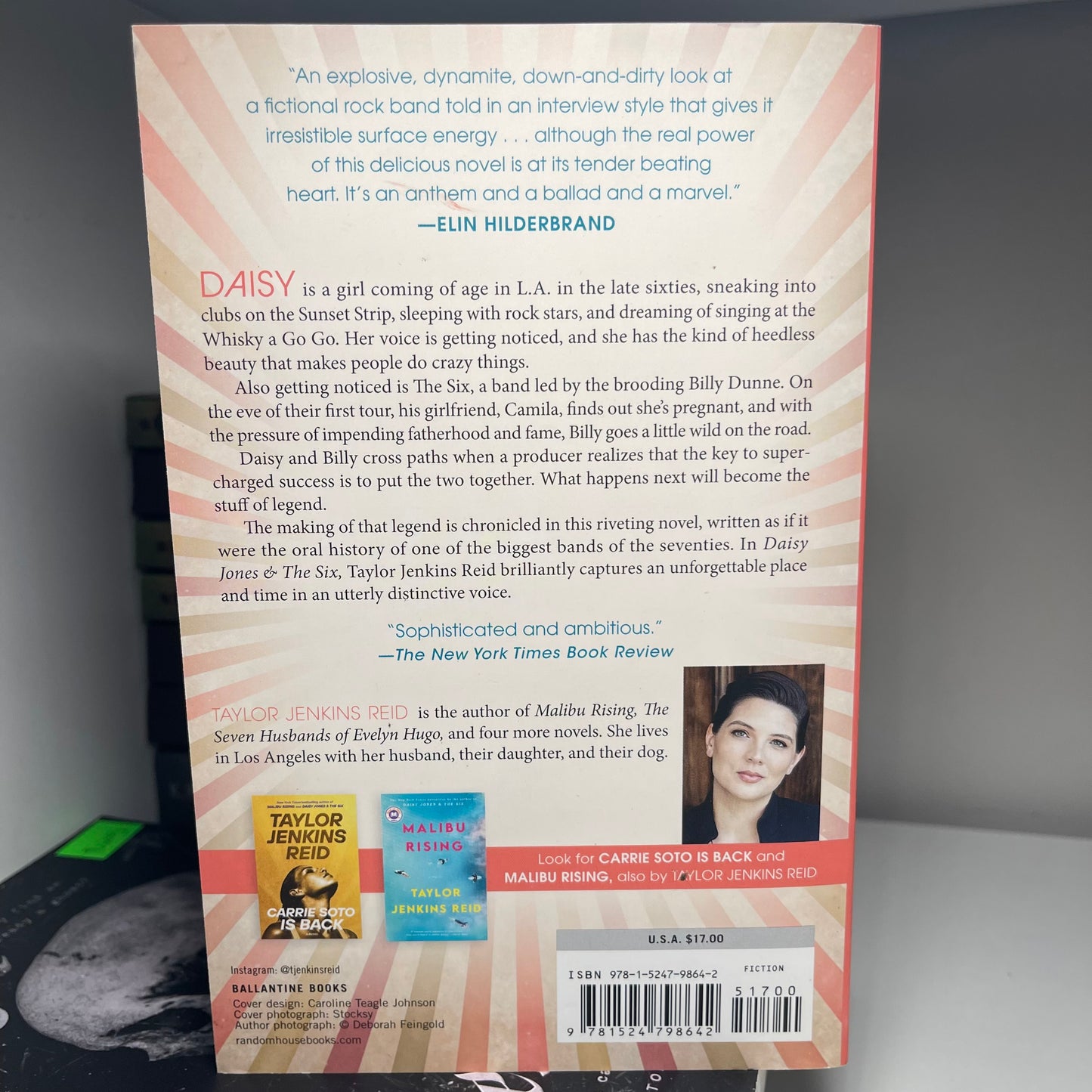 Daisy Jones & The Six Paperback by Taylor Jenkins Reid