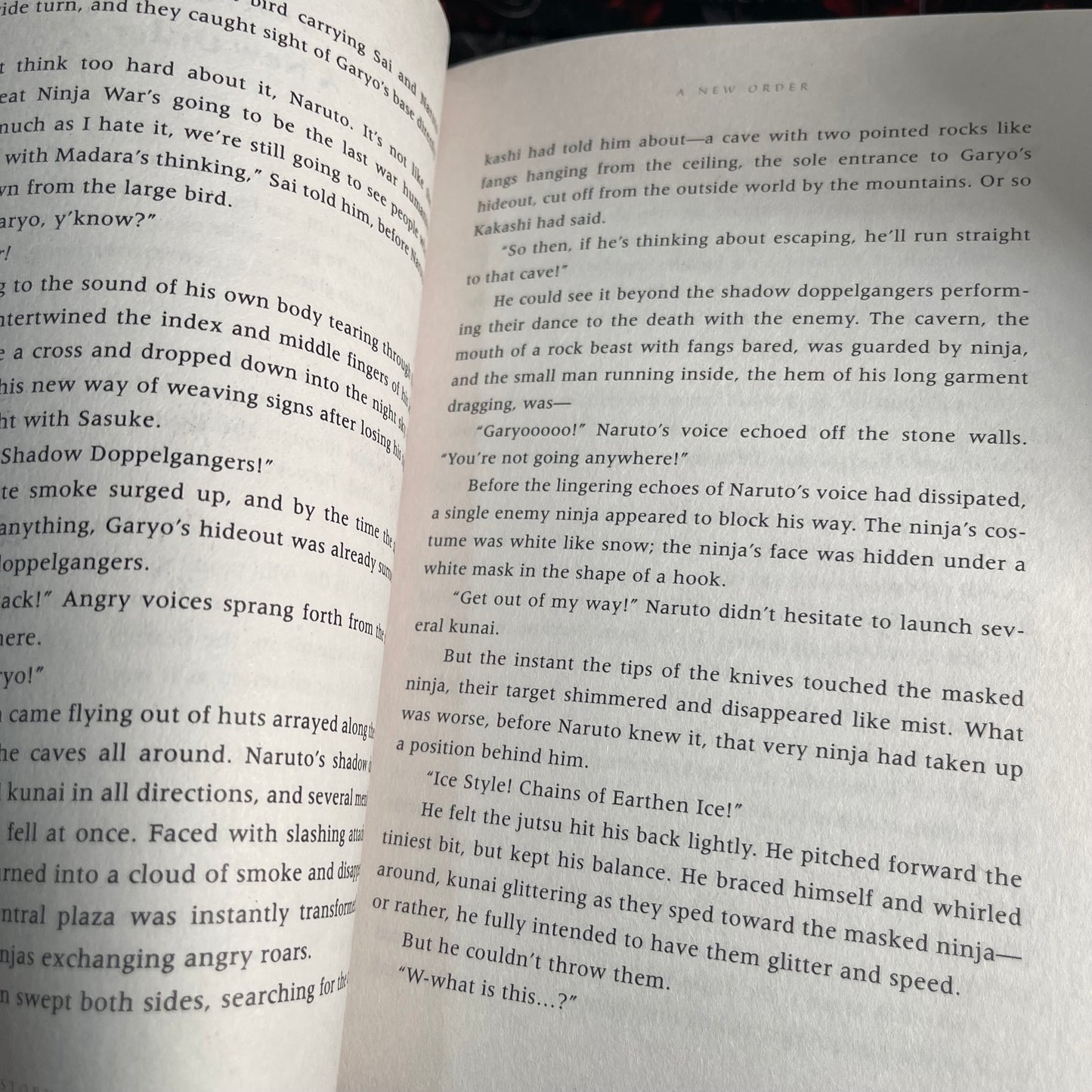 Naruto Kakashi's Story Lightning in the Frozen Sky (Naruto Novels) by Masashi Kishimoto