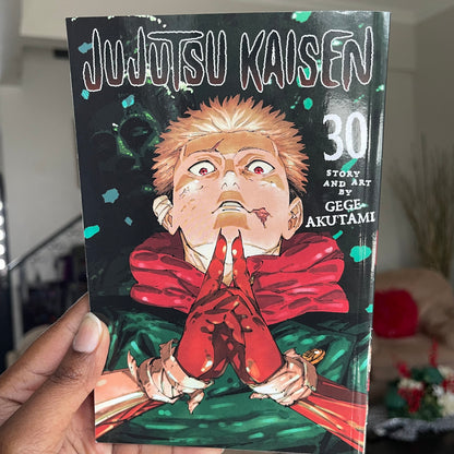 Jujutsu Kaisen Vol 30 Manga by Gege Akutami (FINAL VOLUME OF THE MANGA)