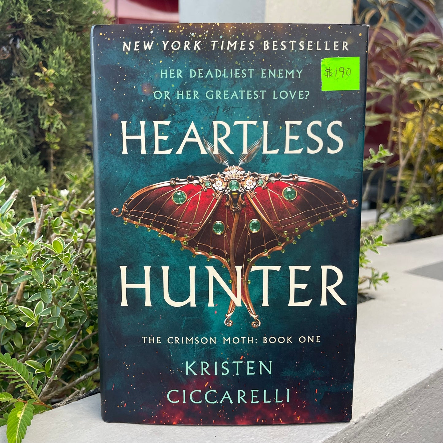 Heartless Hunter: The Crimson Moth Book 1 Hardcover by Kristen Ciccarelli
