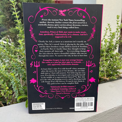 SPRAYED EDGES! My Funny Demon Valentine Deluxe Limited Edition Paperback by Aurora Ascher