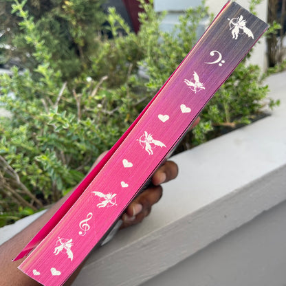 SPRAYED EDGES! My Funny Demon Valentine Deluxe Limited Edition Paperback by Aurora Ascher