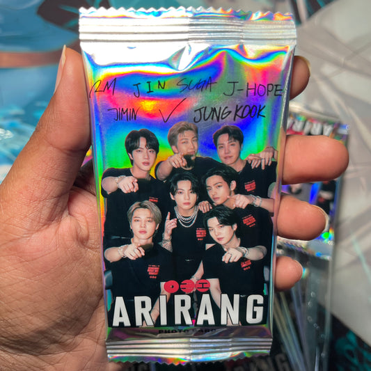 BTS ARIRANG 2026 LOMO Random Holographic Photocard Packs (10 pcs)