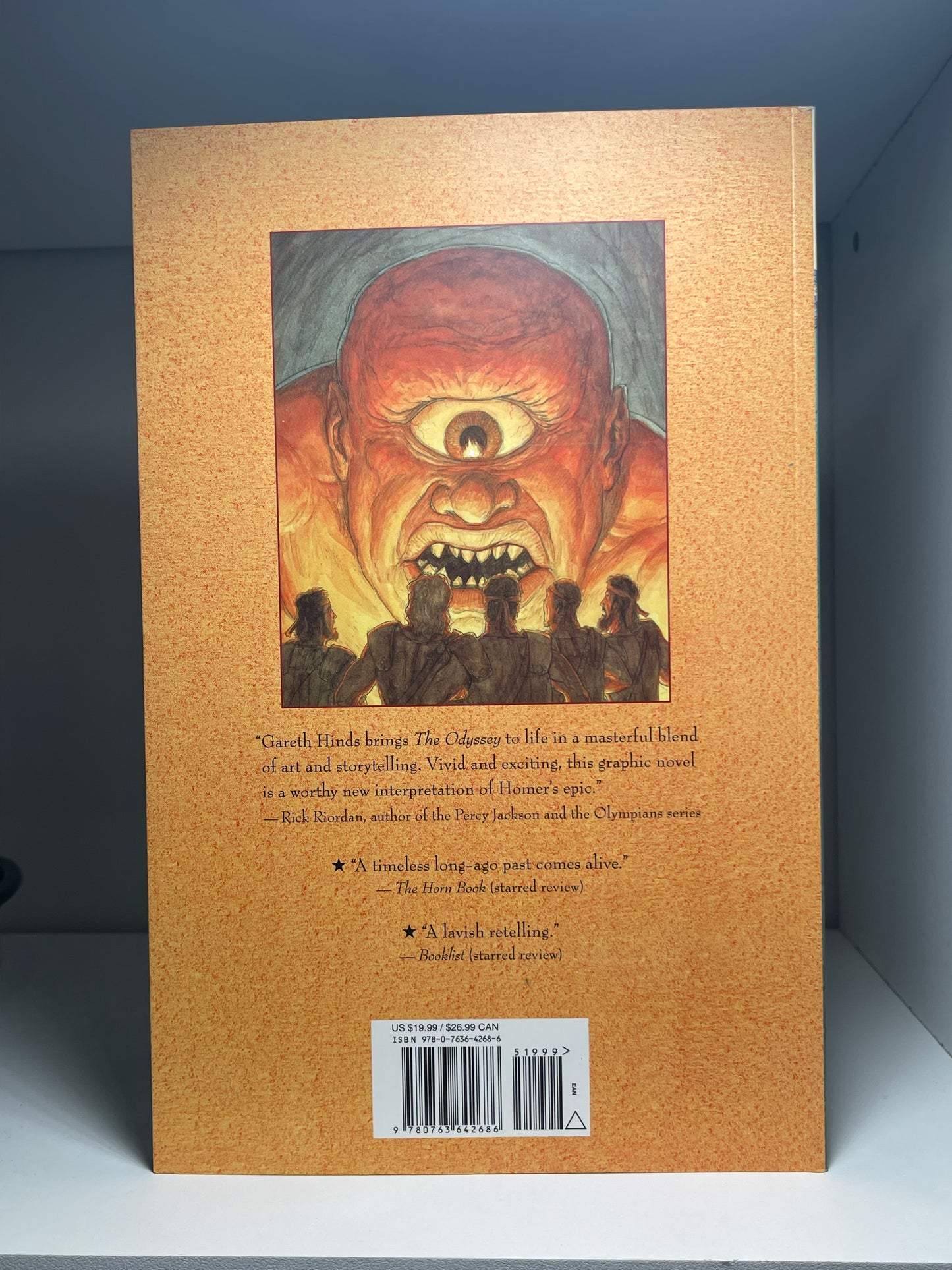 The Odyssey: A Graphic Novel (A Modern Visual Adaptation of Homer's Epic Tale of Greek Mythology for Young Adults) by Gareth Hinds