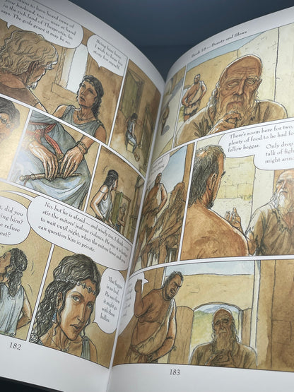 The Odyssey: A Graphic Novel (A Modern Visual Adaptation of Homer's Epic Tale of Greek Mythology for Young Adults) by Gareth Hinds