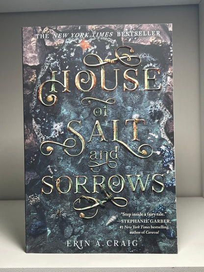 House of Salt and Sorrows (Sisters of the Salt) by Erin A. Craig paperback