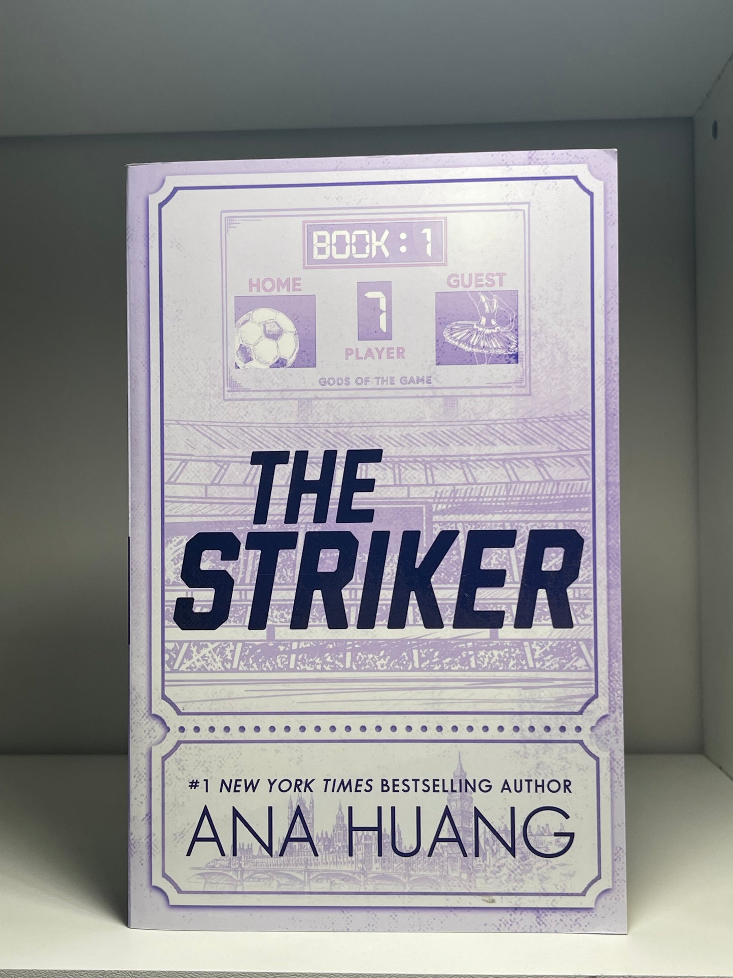 The Striker (Deluxe Edition) (Gods of the Game, 1) Paperback by Ana Huang (Sports Romance)