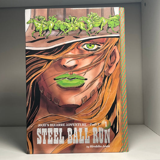 JoJo's Bizarre Adventure Part 7 Steel Ball Run Vol 1 Hardcover by Hirohiko Araki