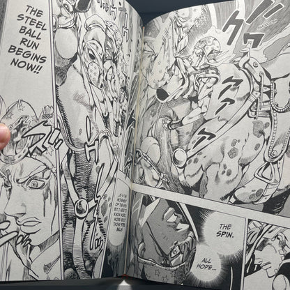 JoJo's Bizarre Adventure Part 7 Steel Ball Run Vol 1 Hardcover by Hirohiko Araki