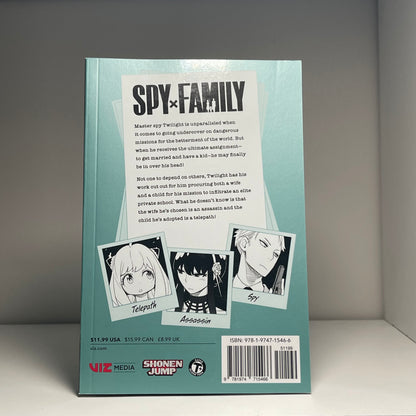 Spy x Family Vol 1 manga by Tatsuya Endo