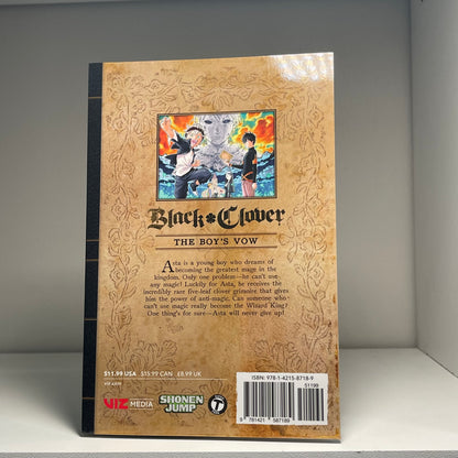 Black Clover Vol 1 manga by Yuki Tabata