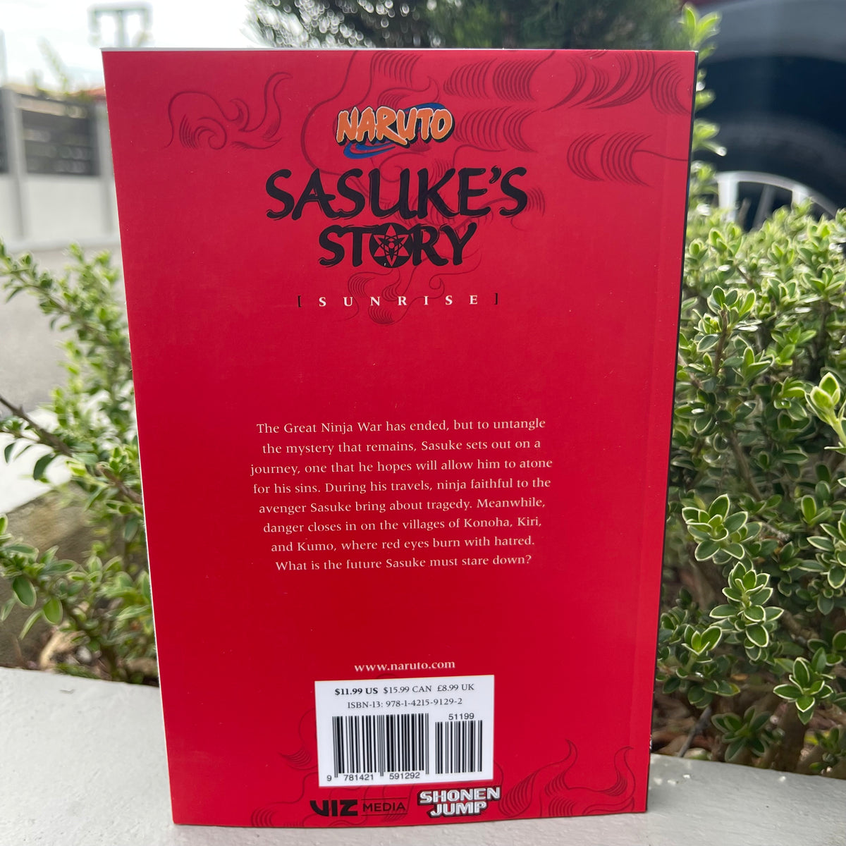 Naruto Sasuke's Story Sunrise: Sunrise (Naruto Novels) Paperback by  Masashi Kishimoto
