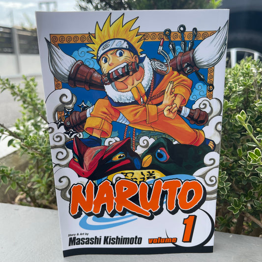 Naruto Vol 1 manga Uzumaki Naruto by Masashi Kishimoto