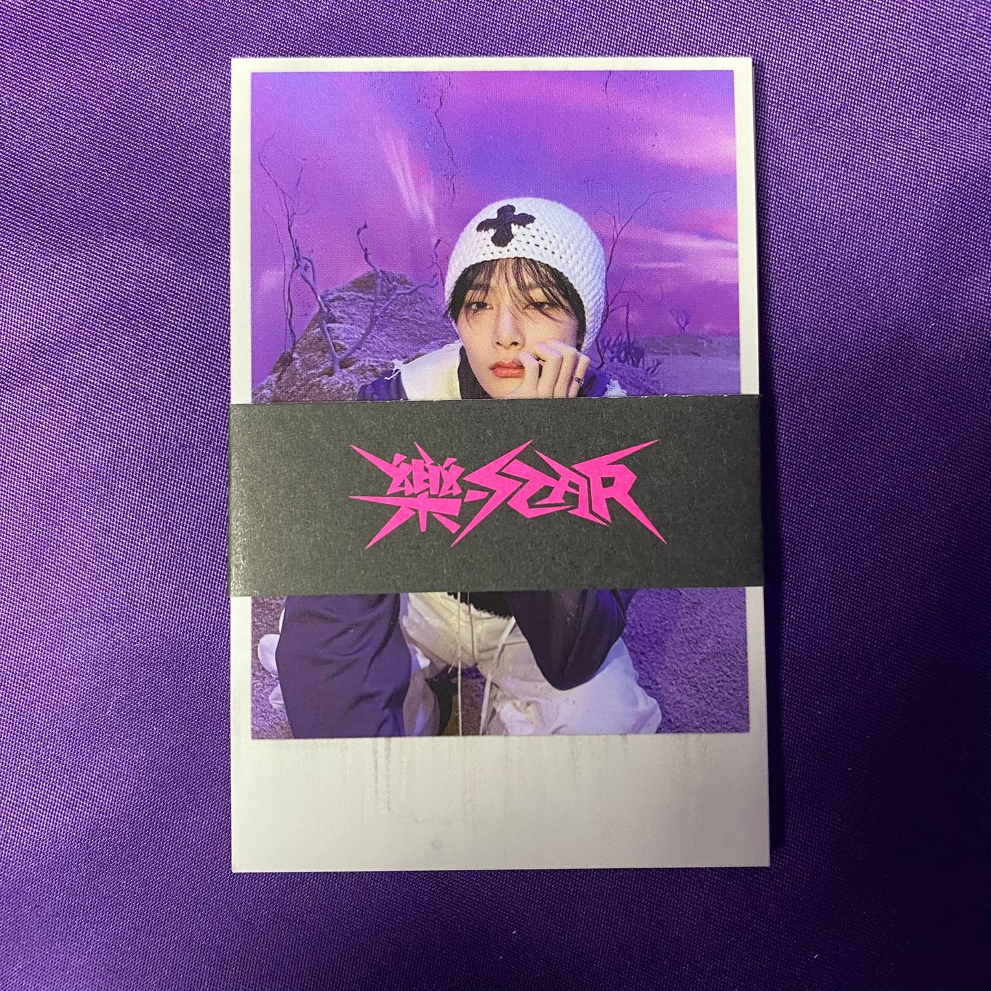 Stray Kids Official Album ROCK-STAR Official 4 pcs Film Photocards set