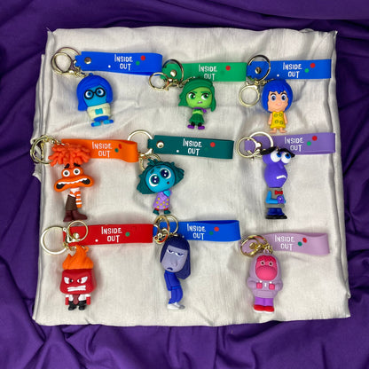 Inside Out 3D Keychains