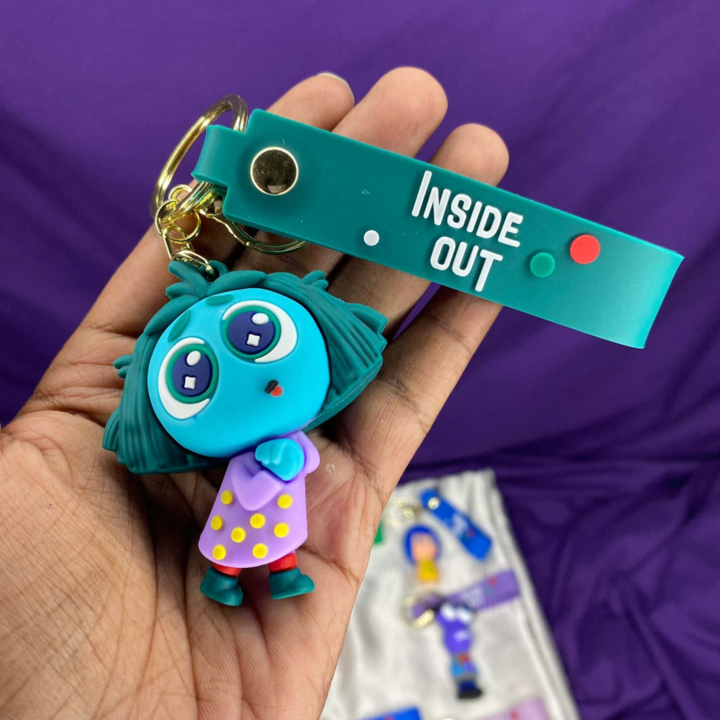 Inside Out 3D Keychains