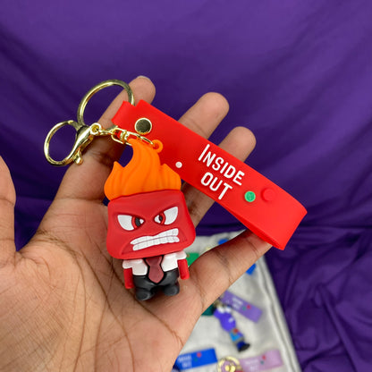 Inside Out 3D Keychains