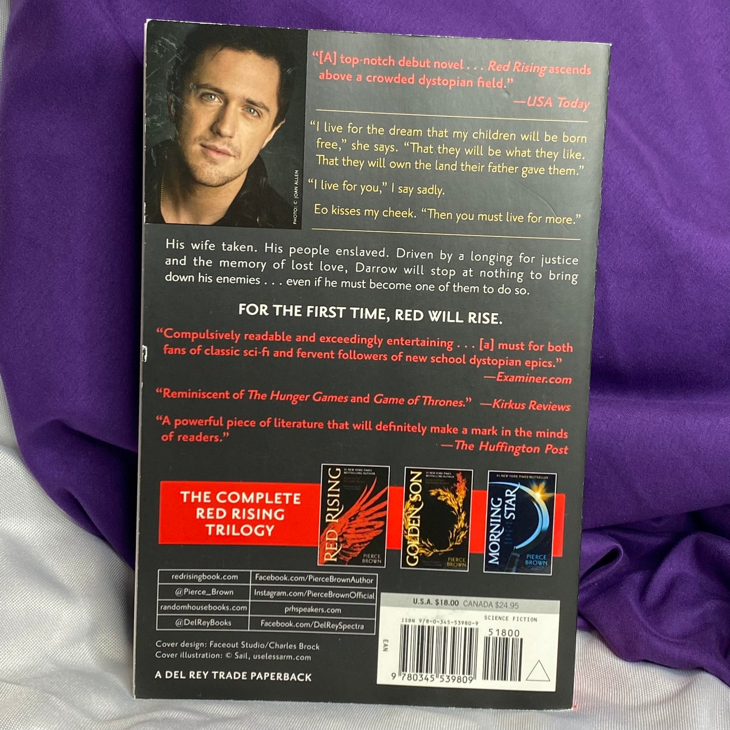 Red Rising Paperback by Pierce Brown