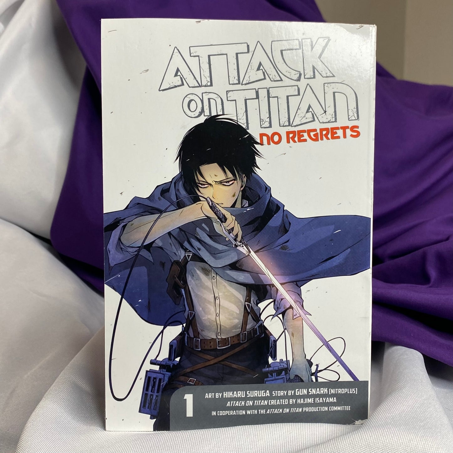 Attack on Titan  No Regrets 1 LEVI SIDE STORY Paperback by Gun Snark, Hajime Isayama