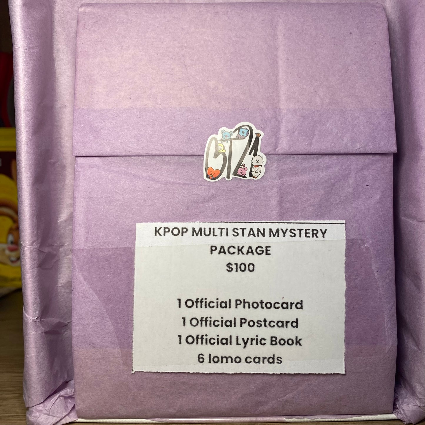 KPOP Multistan Official Mystery Package