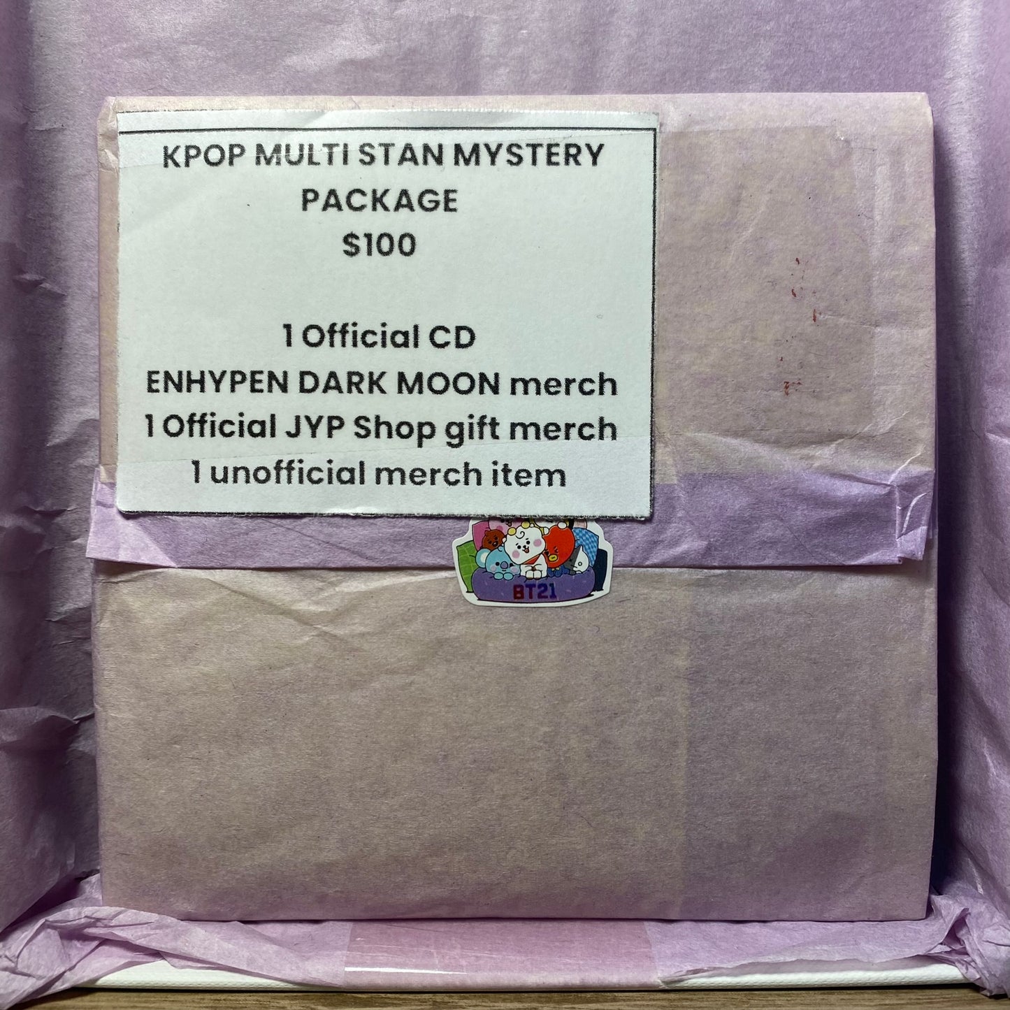 KPOP Multistan Official Mystery Package