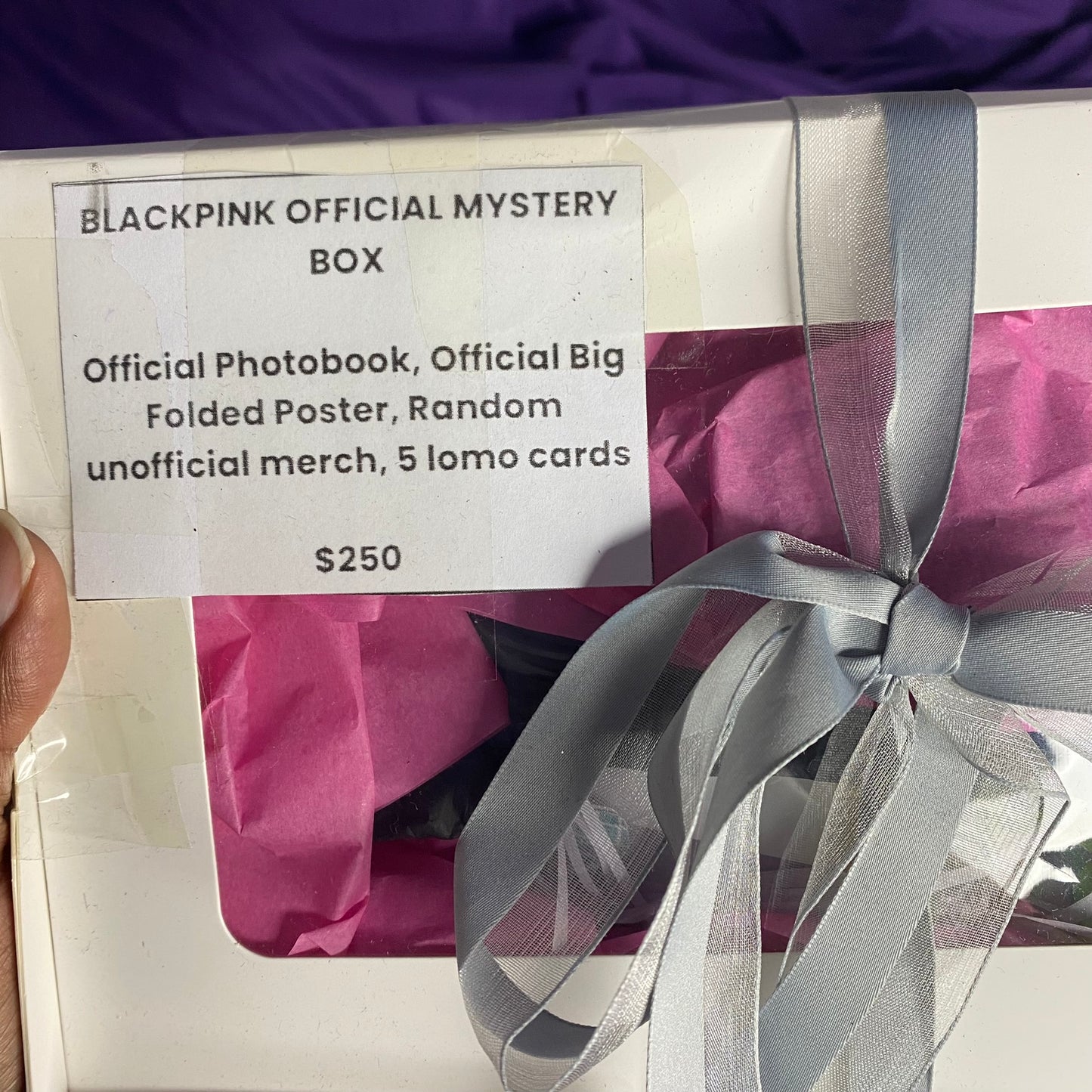 KPOP BLACKPINK Prepackaged mystery boxes (Official & Unofficial Merch) Contents listed