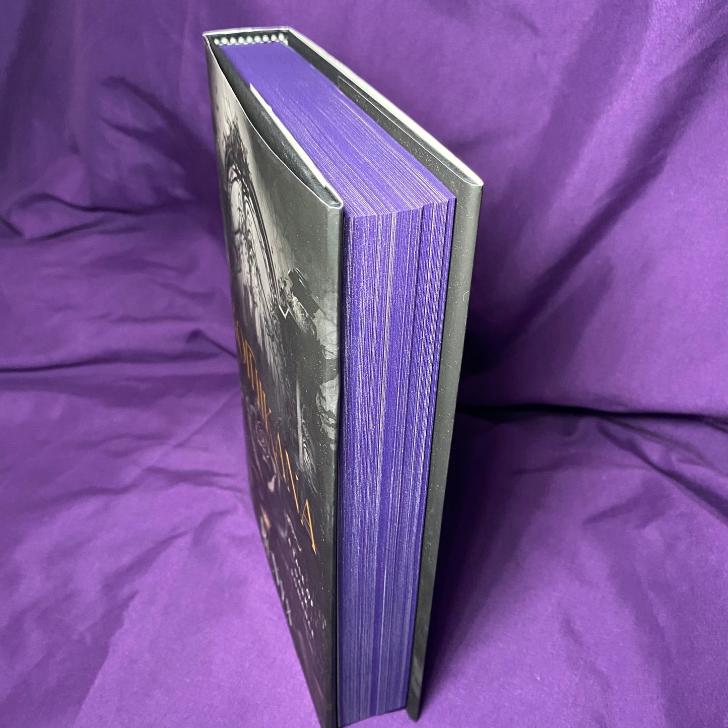 PURPLE EDGES! Gothikana Hardcover by RUNYX