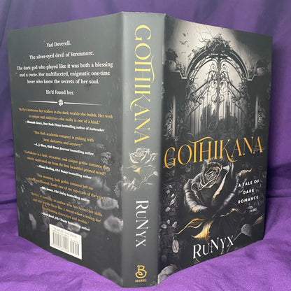 PURPLE EDGES! Gothikana Hardcover by RUNYX