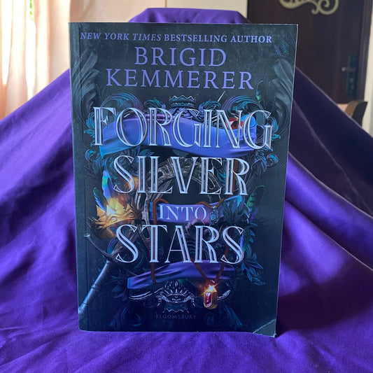 SPRAYED EDGES! Forging Silver into Stars (Limited Special Edition) Paperback by Brigid Kemmerer