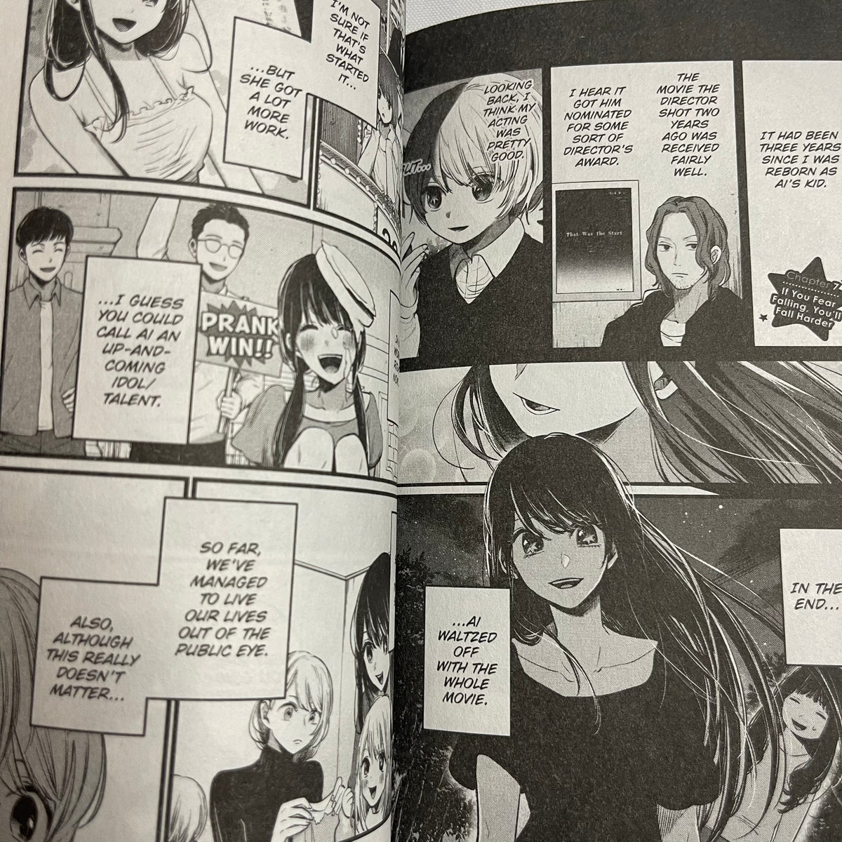 Oshi No Ko Vol 1 Paperback by Aka Akasaka (romance slice of life)