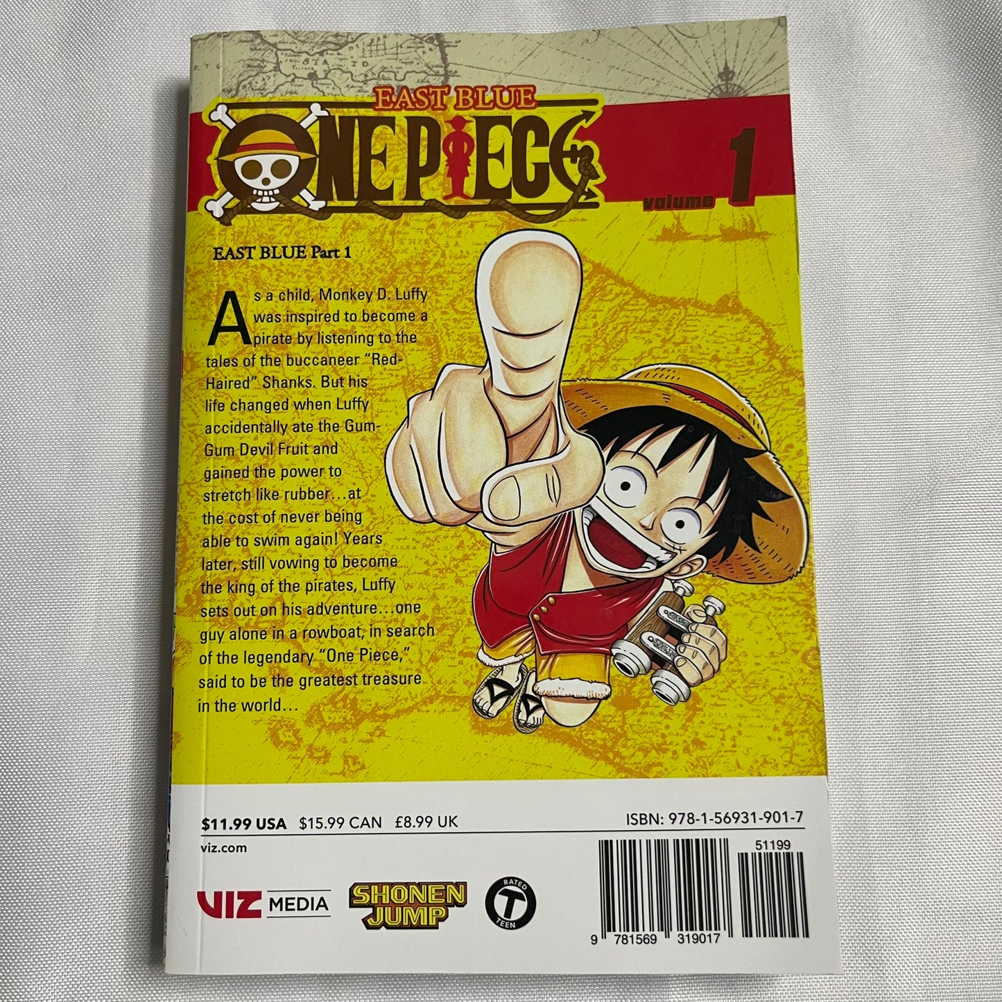 One Piece Vol 1 Paperback by Eiichiro Oda