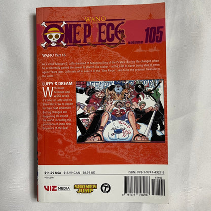 One Piece Vol 105 Paperback by Eiichiro Oda