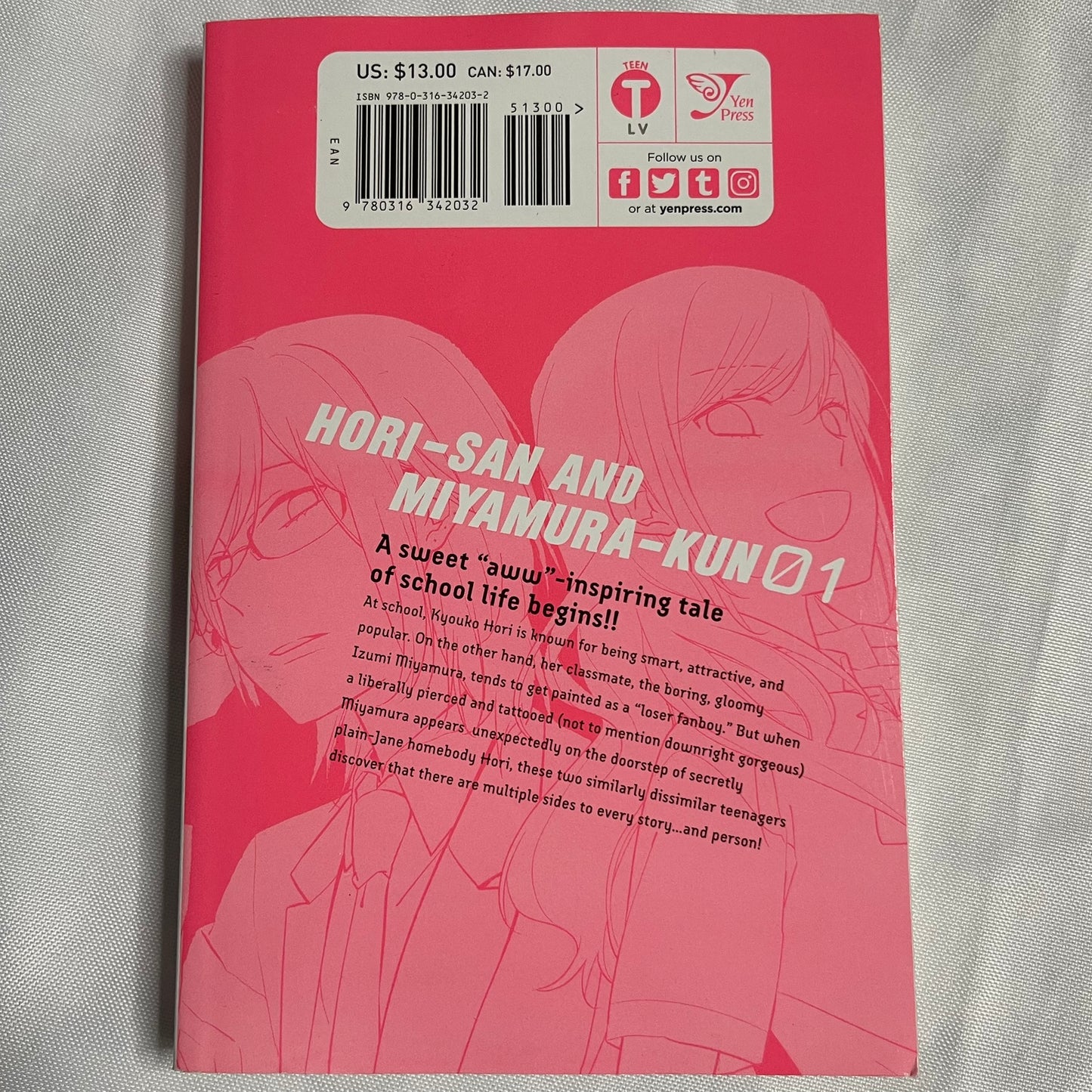 Horimiya Vol 1 by HERO