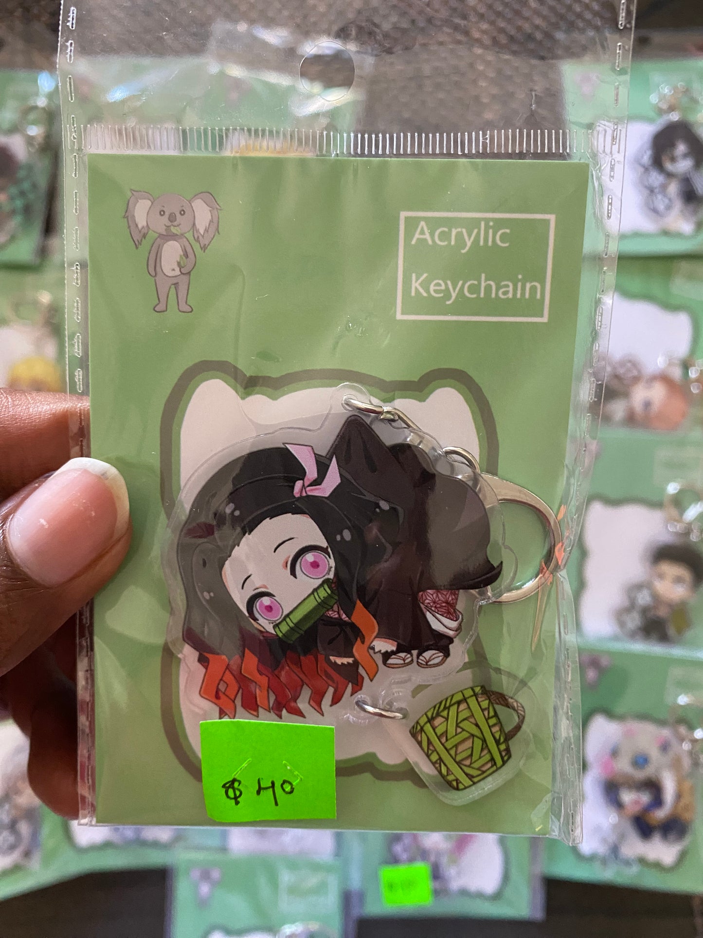 Demon Slayer Acrylic Character Keychains Inouske