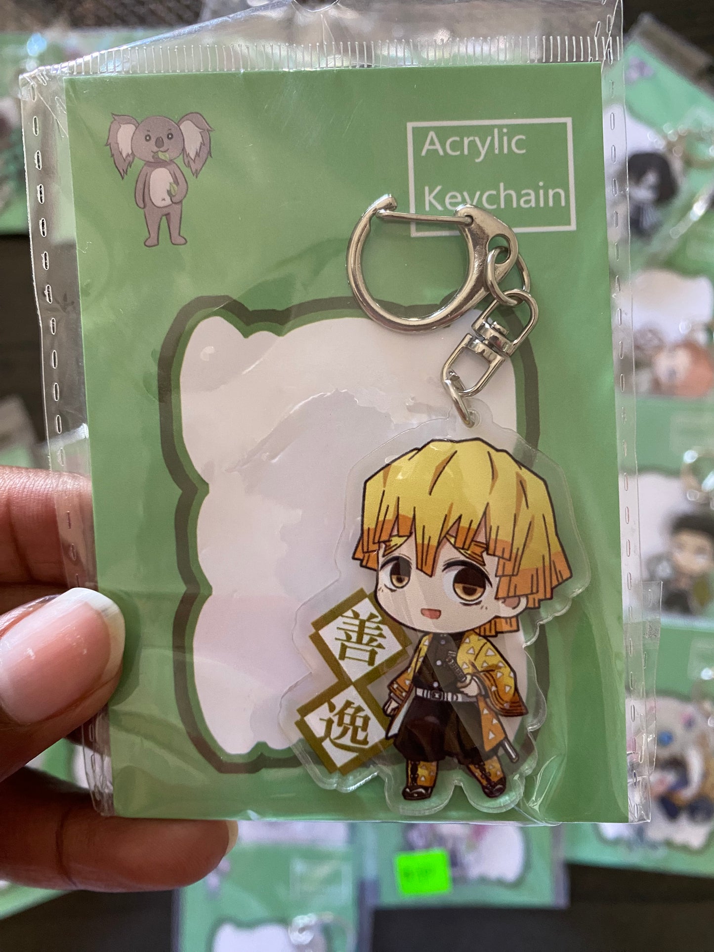Demon Slayer Acrylic Character Keychains Inouske