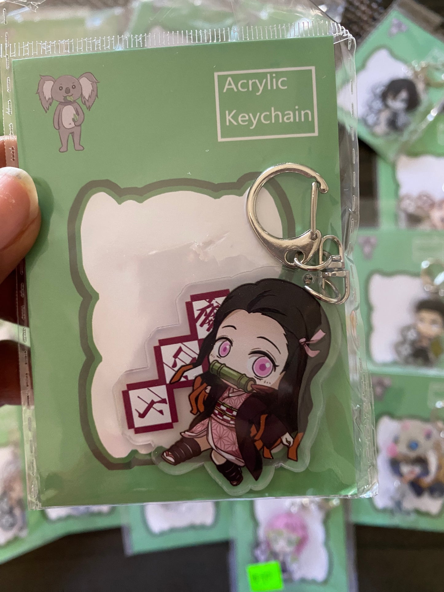 Demon Slayer Acrylic Character Keychains Inouske
