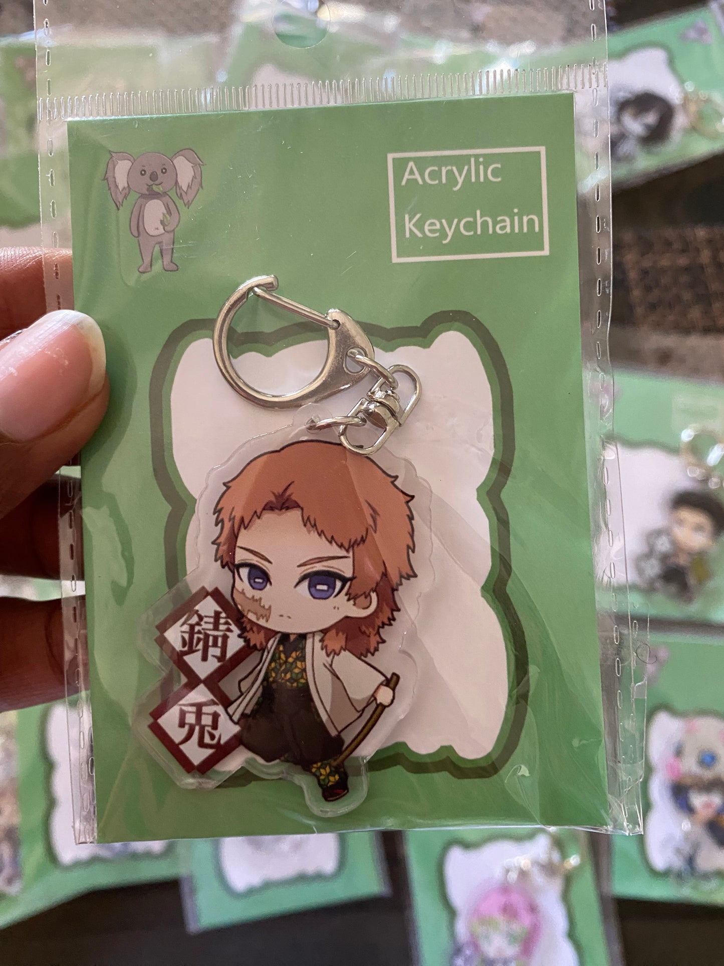 Demon Slayer Acrylic Character Keychains Inouske