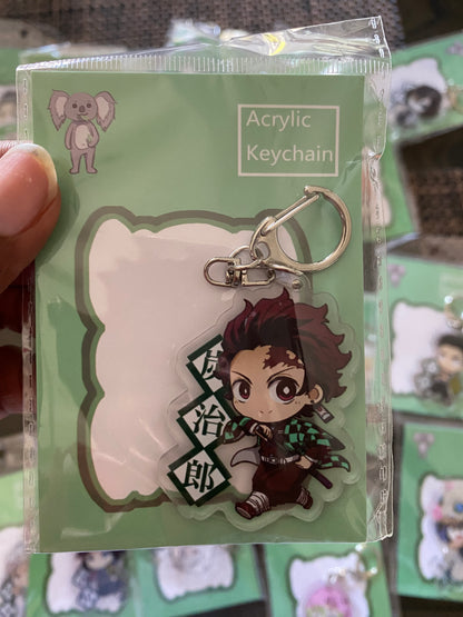 Demon Slayer Acrylic Character Keychains Inouske