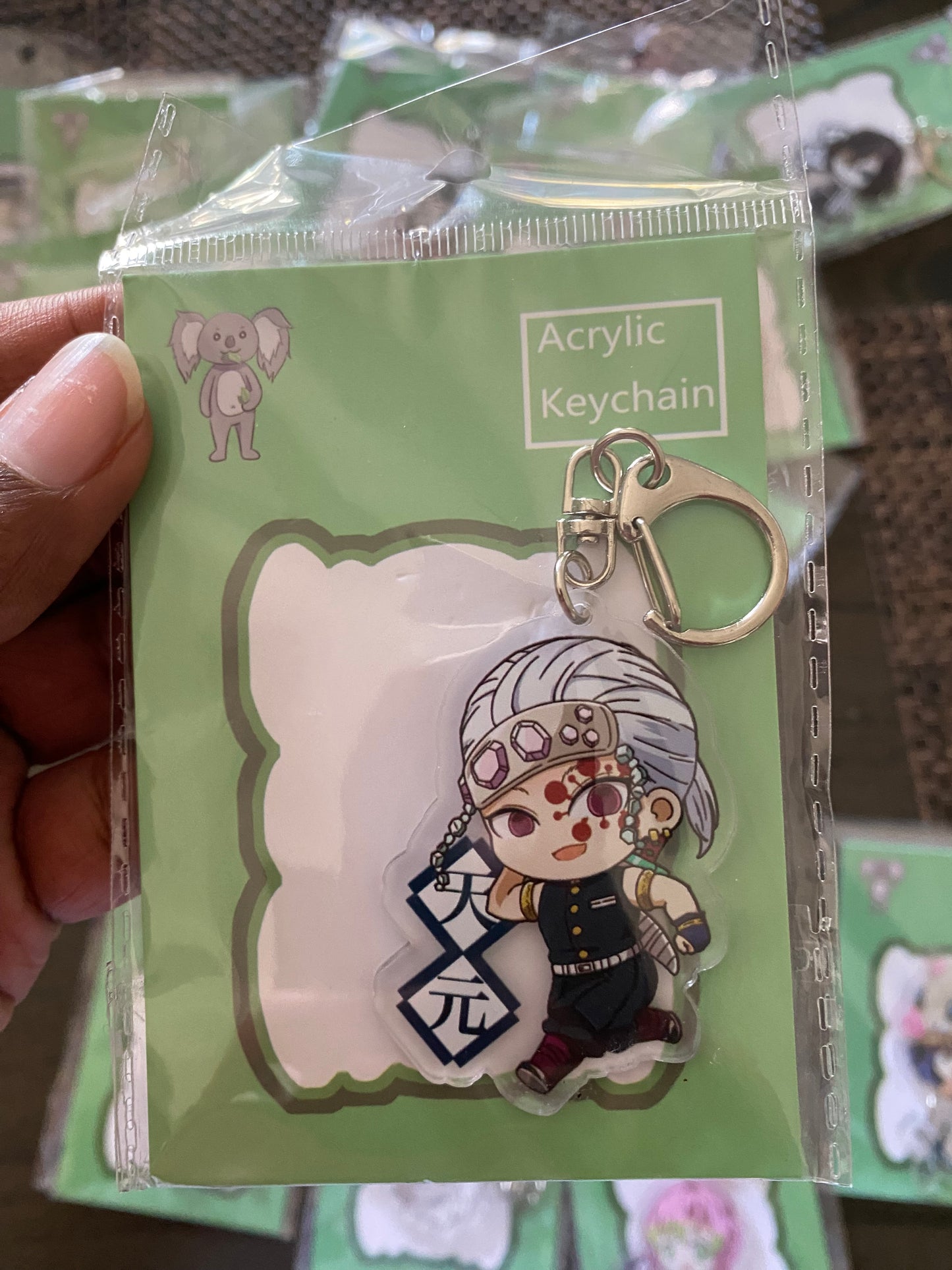 Demon Slayer Acrylic Character Keychains Inouske